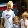 Estes > The boys with her little brother, Andrew