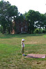Estes > Annaliese reads a marker as part of the "Poetry Walk" on UVa campus