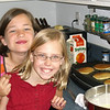 Estes > making blueberry pancakes