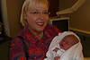 Estes > Mom Ahlin and baby Kate